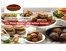 Tablet Screenshot of fleischwaren-hartmann.de